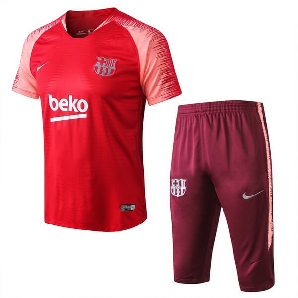 Trikot Trainingsshirt Barcelona Komplett Set 2018-19 Rote